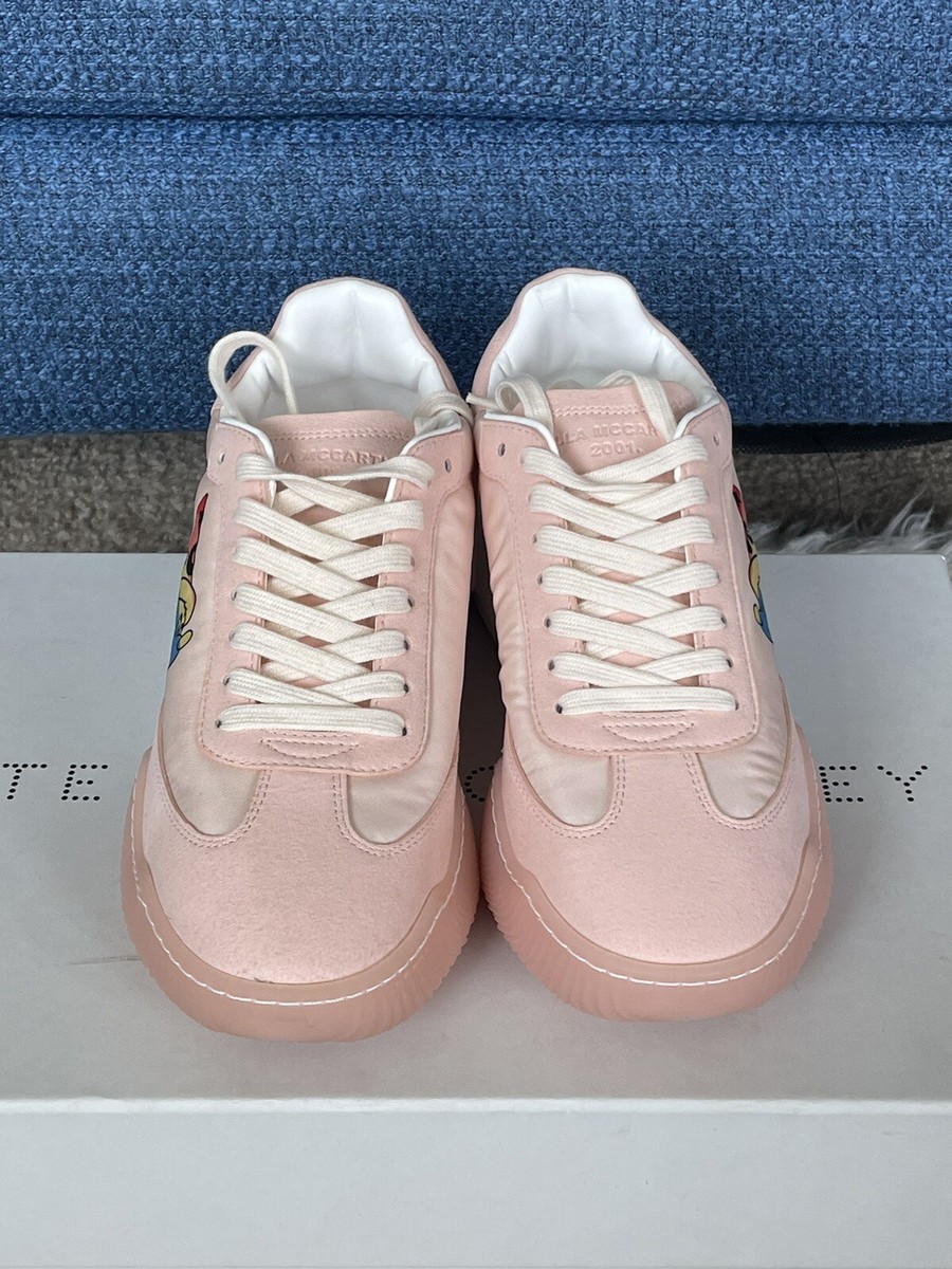 Stella Mccartney x Disney Mickey Mouse Loop Sneaker, Women's Pink