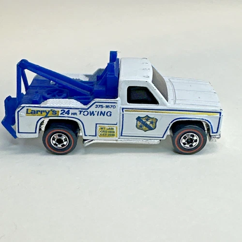Hot Wheels Redline Larry’s Towing Tow Truck 1974 Hong Kong