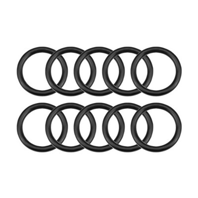 O-Rings Nitrile Rubber 9.5mm x 12.5mm x 1.5mm Round Seal Gasket 10 Pcs