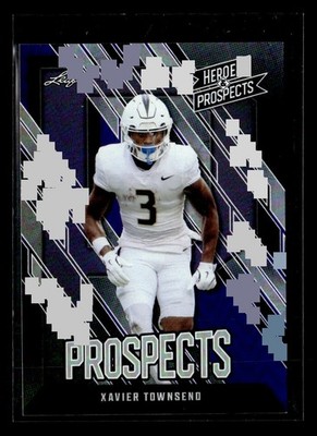 2024 Leaf Heroes & Prospects #133 Xavier Townsend Purple #/49 card
