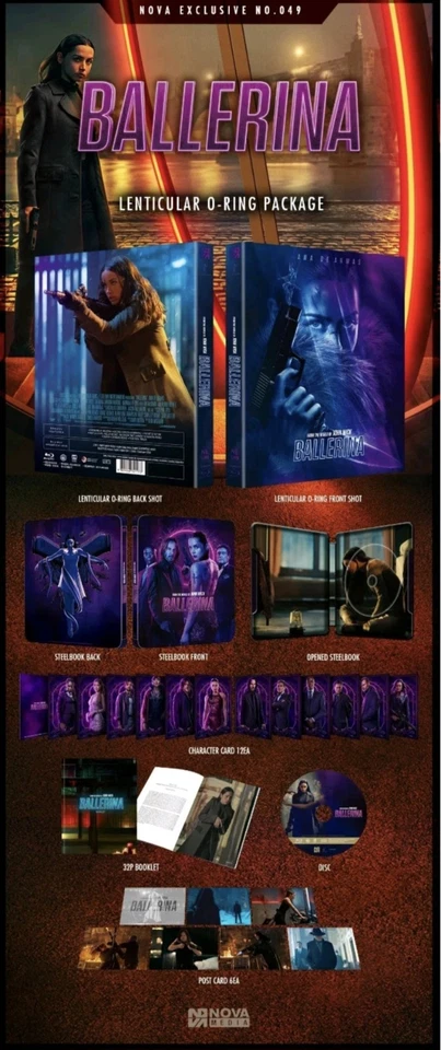 From the World of John Wick: Ballerina - Novamedia - Lenti - NEU&OVP *Pre-Order - Bild 1 von 1