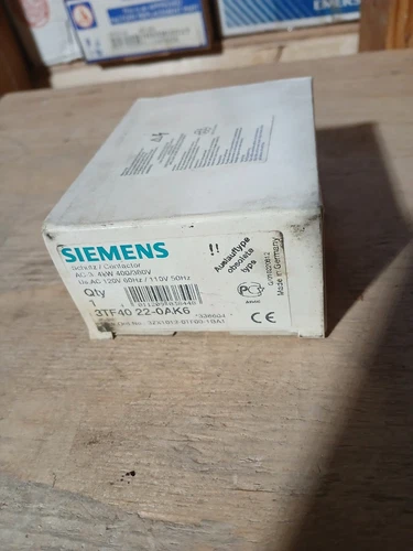 New SIEMENS 3TF4022-OA 3TF4022-0AK6 Contactor