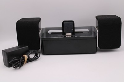 iLuv iMM747-01 Audio Cube Stereo Speaker Dock for 30-PIN iPod/iPad Black