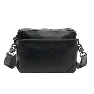 Louis Vuitton Messenger Bag Trio Kalbsleder Monogram Shadow (Chip 150278079