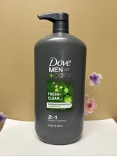 Dove Men+Care Daily 2-in-1 Shampoo and Conditioner Fresh & Clean, 31 oz