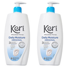 Keri Whole Body Therapy Daily Moisture Original Lotion 2 x 20 oz