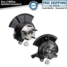 Front Steering Knuckle Assembly Set For 11-14 Ford Edge 11-15 Lincoln MKX