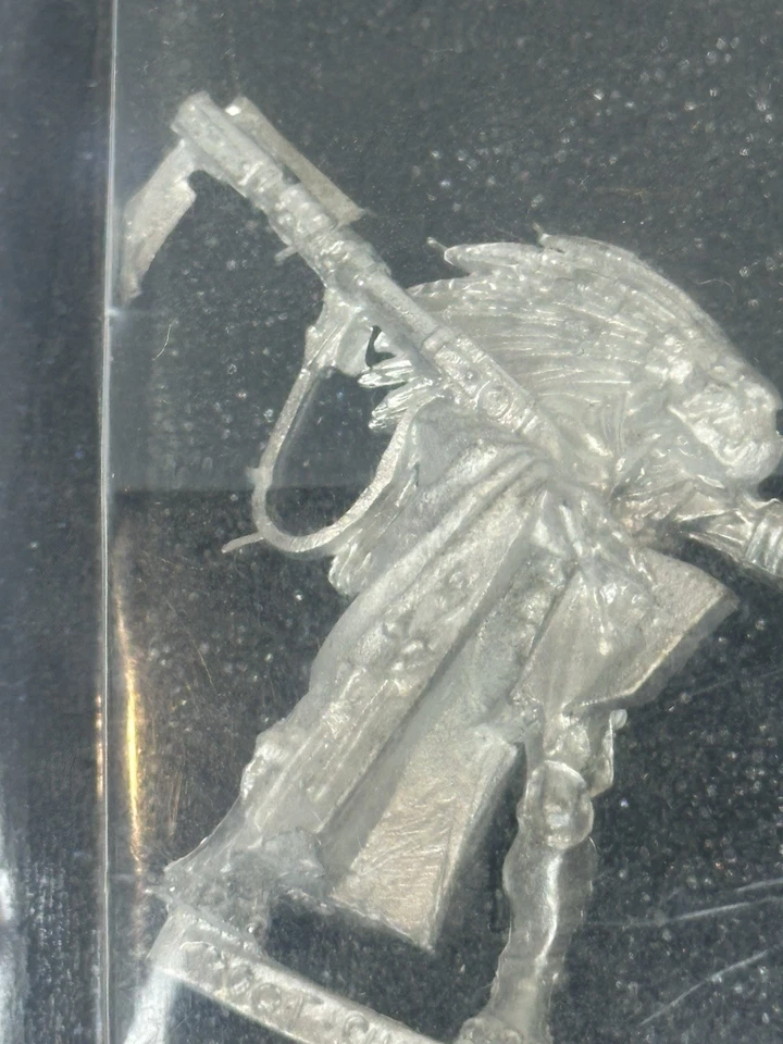 Warhammer 40k Kroot Shaper Anghkor Prok Tau Empire Metal 2001 Ed Fuera de existencia Gamesday GW Foto 3 de 4