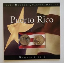 2009 P D PUERTO RICO Quarters U.S. Territories Coins of America