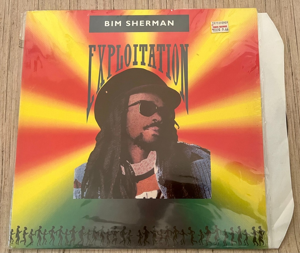 Bim Sherman RARE! Reggae LP Exploitation EXC 1989 UK RDL1100