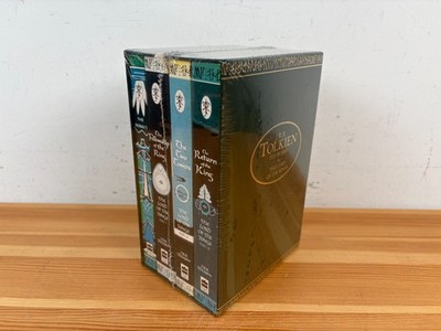 The Hobbit & Lord of the Rings 4 Book Box Set JRR Tolkien Ted Smart SEALED