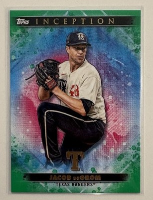 2024 Topps Inception - Jacob deGrom #24 Green