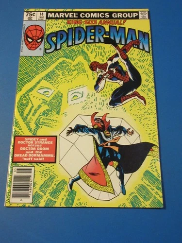 Amazing Spider-man Annual #14 Doctor Strange Bronze age Newsstand VF- Beauty