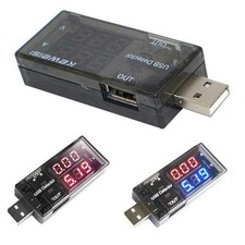 USB Current Voltage Digital Test Detector Voltmeter Ammeter Measuring Tester