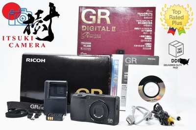 Not GR II Mint Ricoh GR Digital II Black 10.1MP Digital Camera in BOX From JAPAN