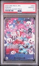 PSA 10 Perona SR OP06-093 Prize Flagship Battle One Piece Card Japanese