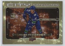 2024-25 Upper Deck Series 1 City Satellites Gold /10 Elias Pettersson #CS-2