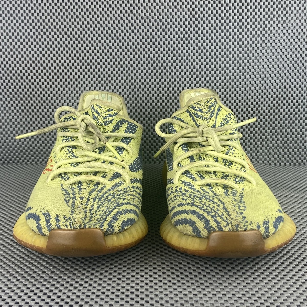 Adidas Yeezy Boost 350 V2 Sneakers Mens 11 Semi Frozen Yellow Athletic Casual Yeezy Boost 350 V2 Semi Frozen Yellow | B37572 | Laced main image 3