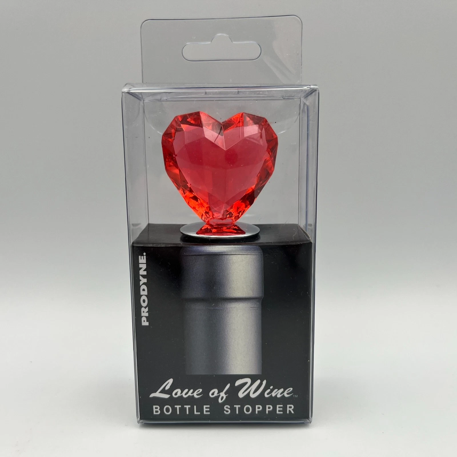 Prodyne Love Of Wine Wine Bottle Stopper - Thumbnail 2