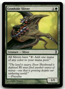 Gemhide Sliver - Time Spiral #196/301