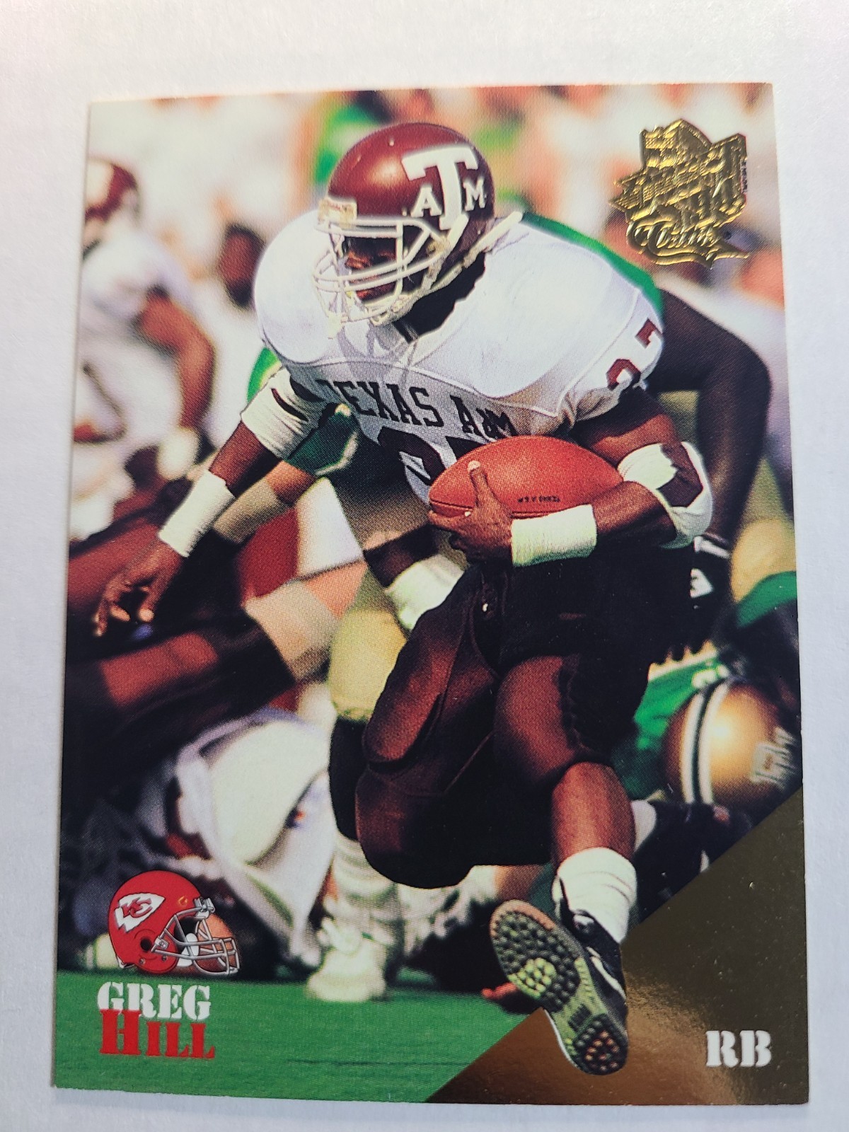 1994 Classic NFL Draft - Greg Hill #83 (RC)
