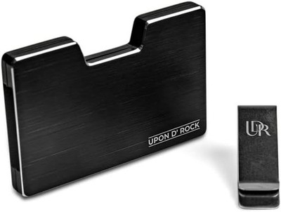 Upon D' Rock UDR -Minimalist Wallet for Men with money clip