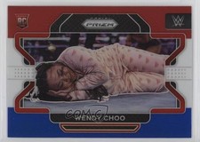 2022 Panini Prizm WWE Red White & Blue Prizm Wendy Choo #86 02l5