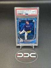 2025 Bowman Chrome Sapphire Roki Sasaki Image Variation PSA 10 SP Dodgers RC
