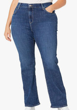 Levi's Women's 725 High Rise Bootcut Jeans Lapis Dark Horse Dark Wash 30 Short