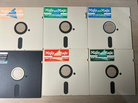 MSX2 Might and Magic 2 Might and Magic Strategy Book Set Japanese