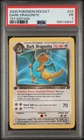 PSA 1 1ST EDITION 2000 Team Rocket Dark Dragonite 22/82 Non Holo Pokemon
