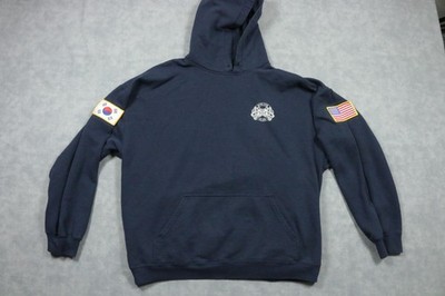 Darc Sport Wolves Club Hoodie Mens Large Navy K Wolf Limited 92/300 Graphic