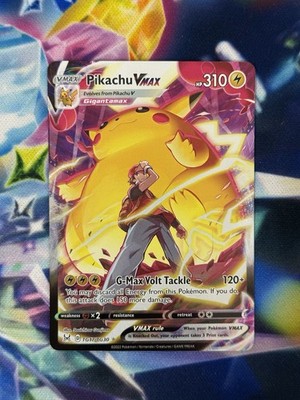 Pokémon Pikachu VMAX SWSH062 Sword & Shield Promo Holo 310 HP English