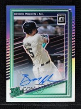 2025 Donruss Optic Rated Prospects Holo Prizm Signatures Brock Wilken Auto sc8