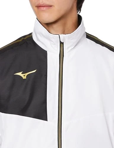 Chaqueta calentador de entrenamiento térmico Mizuno Breath que absorbe la humedad genera calor Foto 2 de 3