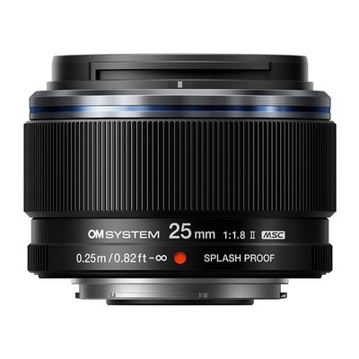 OM SYSTEM M.Zuiko Digital ED 25mm 1.8 II schwarz