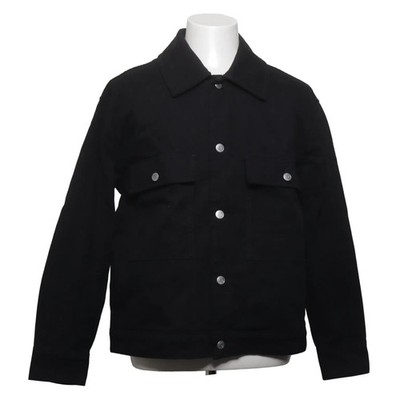 Weekday, Jacke, Herren, Größe: M, Brian Workwear Jacket, Schwarz, Baumwolle #5c8