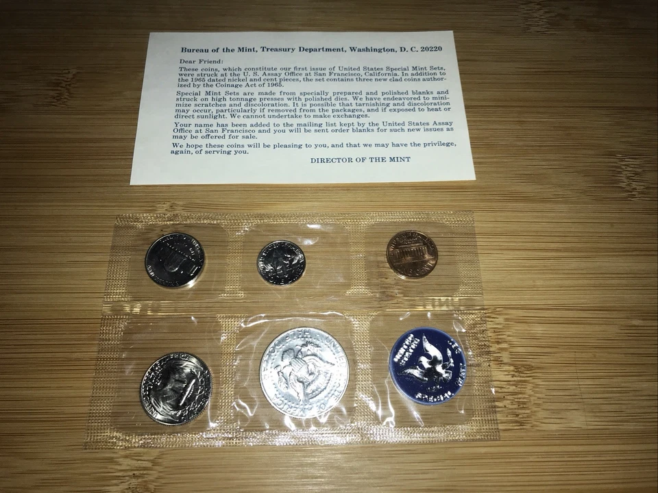 1960-1969 P,D Mint/Proof Sets in original U.S. Mint envelopes/boxes. See photos. - Image 3 of 4