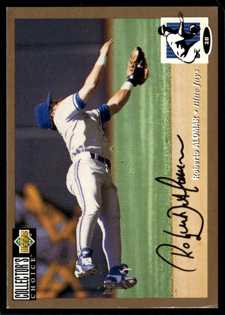 1994 Collector's Choice #33 Roberto Alomar Gold Signature
