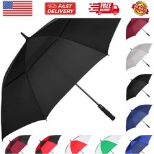 Extra Large Golf Umbrella, 54/62/68/72 Inch Automatic Open, Oversize Double C...