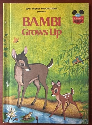 Bambi Grows Up ~ Disney Random House 1st Edition 1979, HC, BCE - VG!