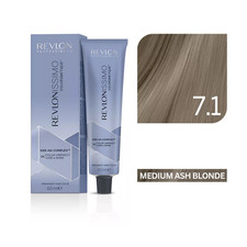 Image of Revlon Revlonissimo Colorsmetique 7.1 Ash Blonde Hair Colour 60ml