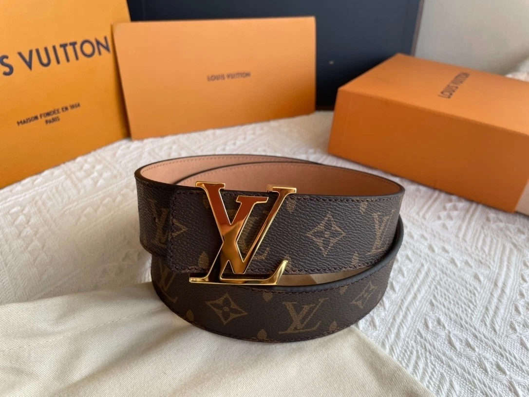 Louis Vuitton Leather Brown Belts for Men for sale | eBay