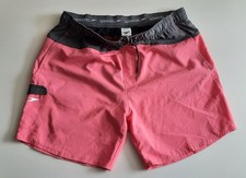 Speedo Swim Trunks Men's Coral Comfort With Pocket Logo Size XL