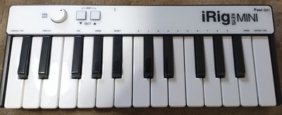 IK Multimedia iRig Keys Mini 25-Key USB MIDI Keyboard Controller   Excellent