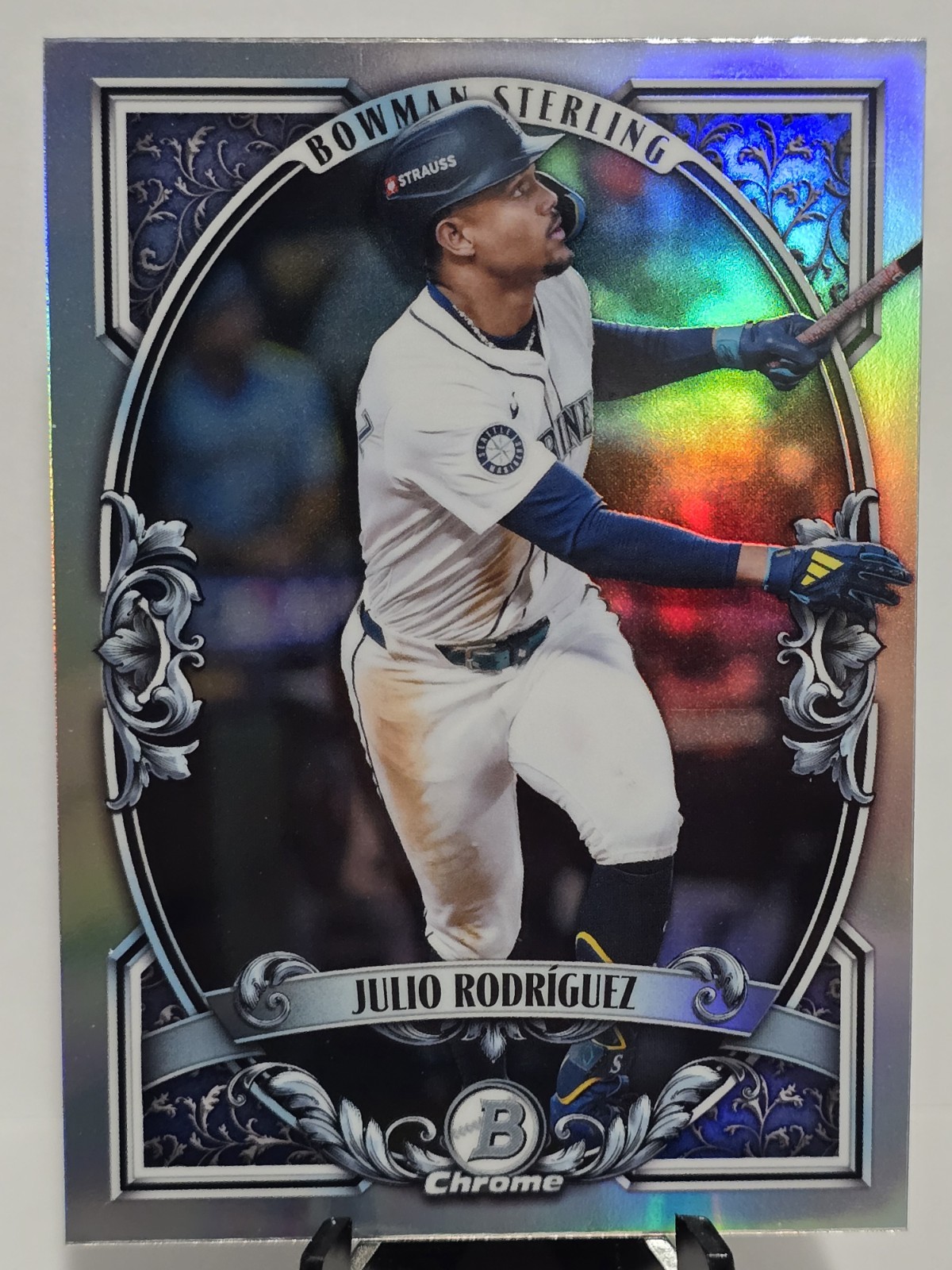 2026 Bowman Chrome Julio Rodriguez #BST-3 Bowman Sterling - Seattle Mariners