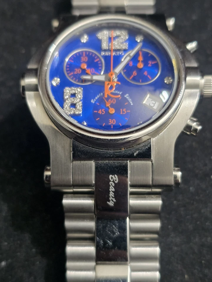 Reloj Renato Beauty para mujer con detalles de diamantes 36 mm. Foto 4 de 4