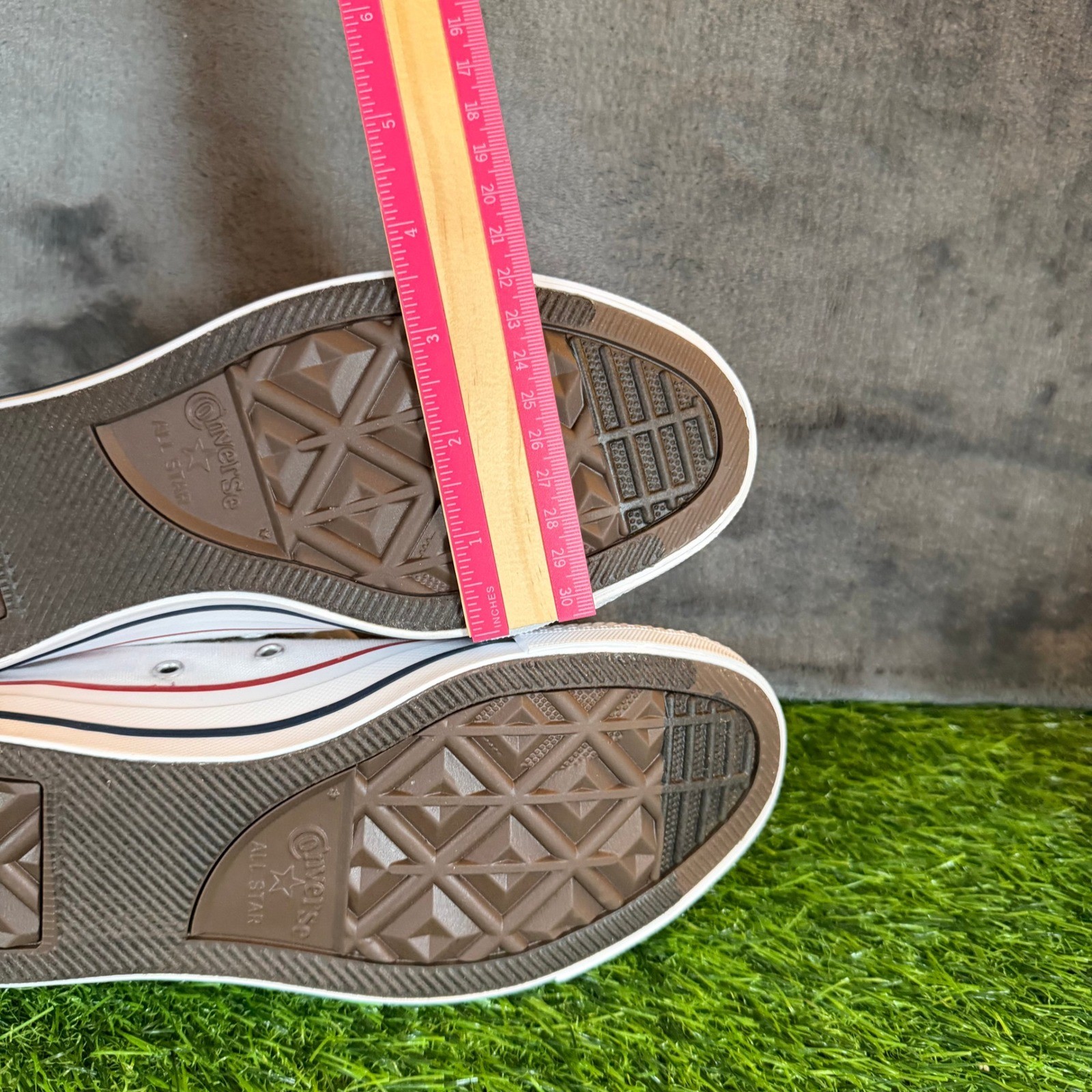 Converse Chuck Taylor All Star Hi Optical White Canvas Sneakers M7650 Womens 7 thumbnail 11