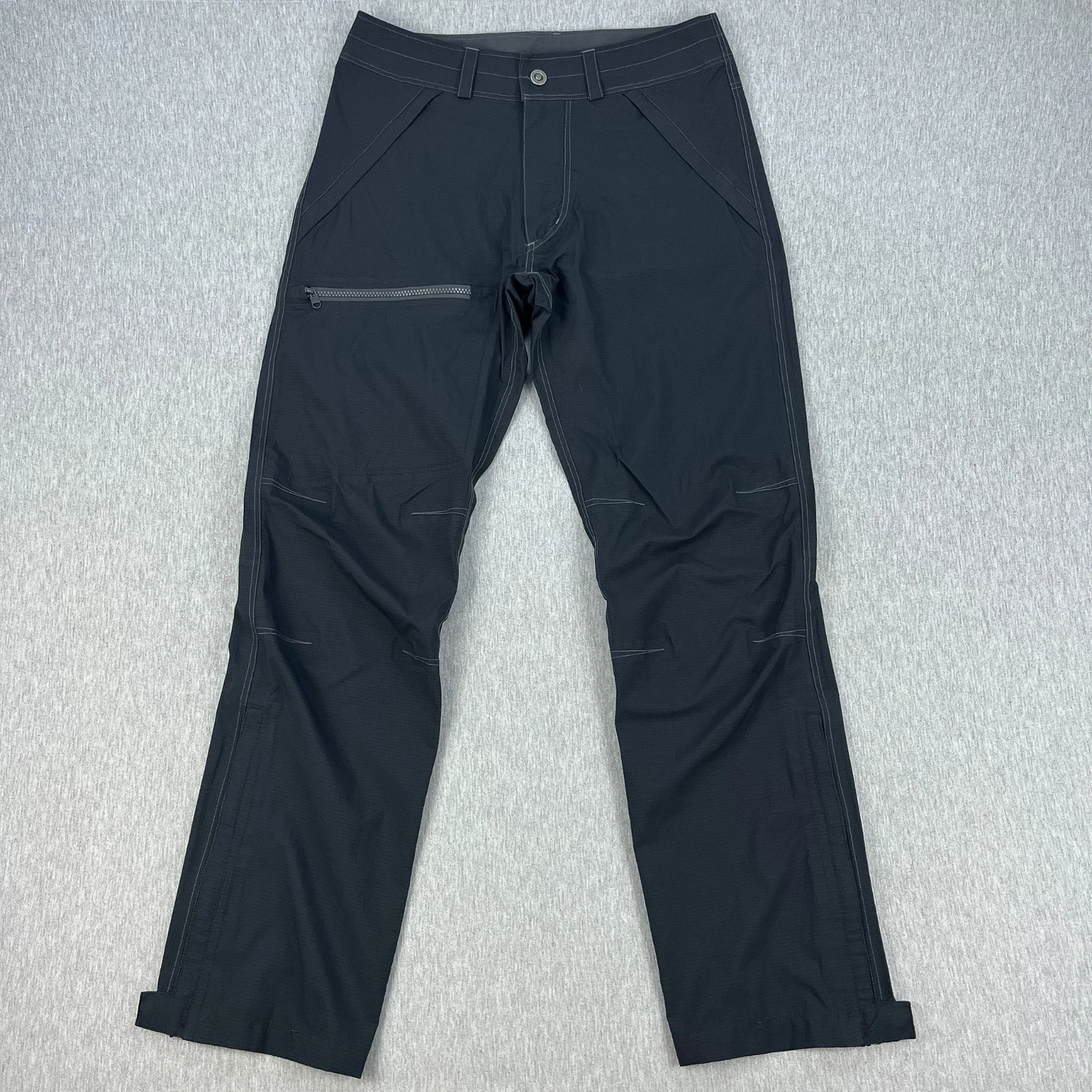 Kuhl Jetstream Rain Pants Mens 30x32 Black Seam-Taped Zip Ankles Water Resistant
Opens in a new wind