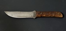 Vintage Remington RH4 Jigged Bone Fixed Blade Skinning Knife